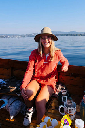 COMFY CORD HOOD WOMENS