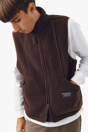 Off-Race Pile Fleece Vest