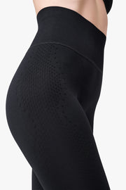 Scallop High Waist Seamless Tights