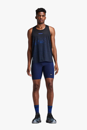 MEN'S STRIPED CADENCE™ HALF TIGHTS