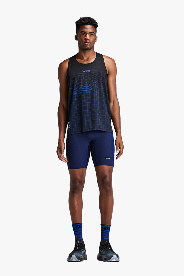 MEN'S STRIPED CADENCE™ HALF TIGHTS