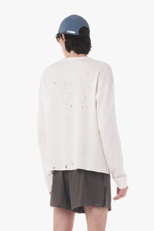 MothTech Waffle Long Tee