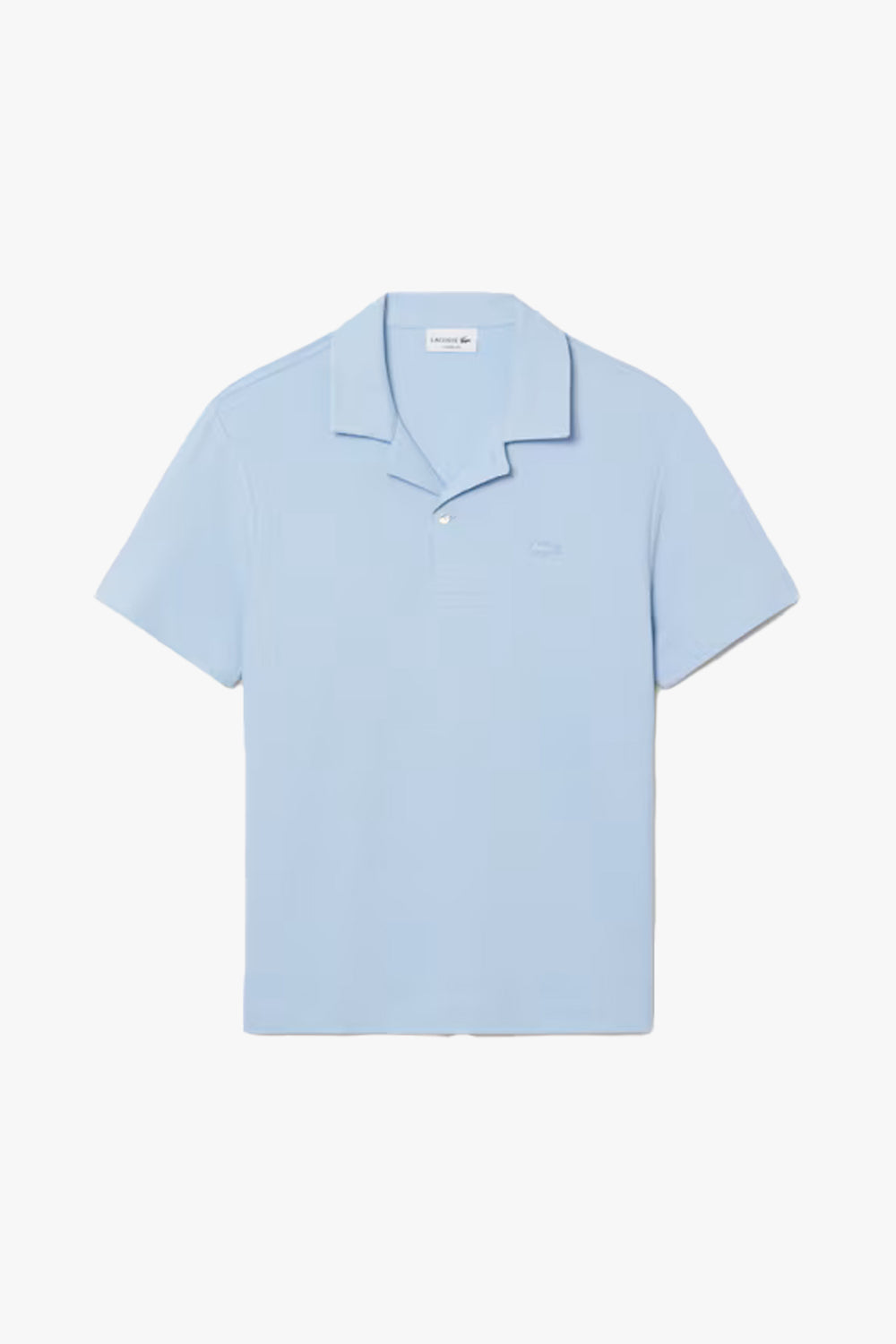 CLASSIC FIT TEXTURED JERSEY OPEN NECK POLO