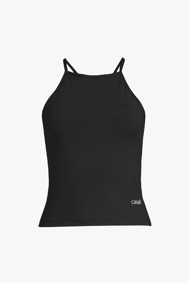 Built-In-Bra Halterneck Tank