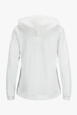 Comfy Cord Hood Womens
