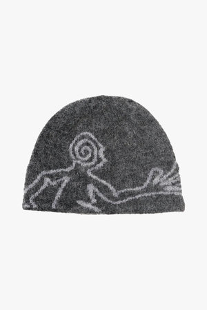 MOSCOT MOHAIR MIXED KNIT BEANIE
