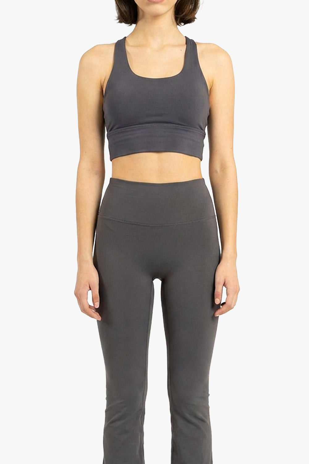 Strap bra Grey