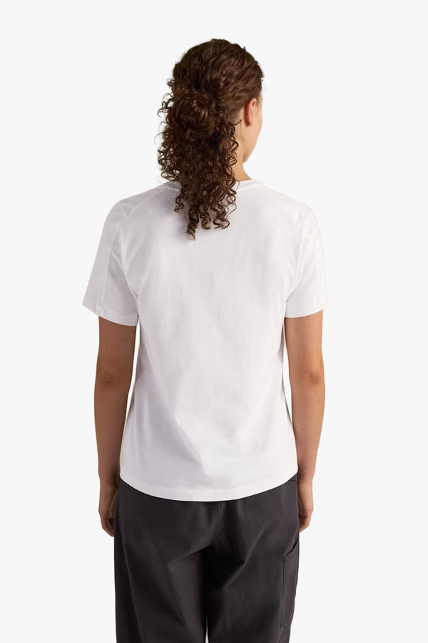 Kragg SL Cotton Emblem Crew Shirt SS W