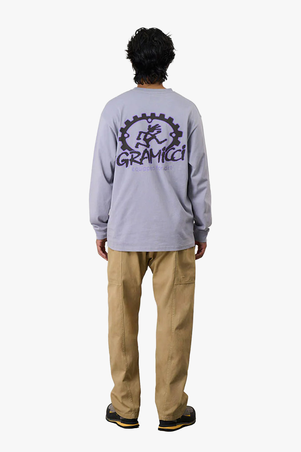 EQUIPPED FOR DIRT L/S TEE