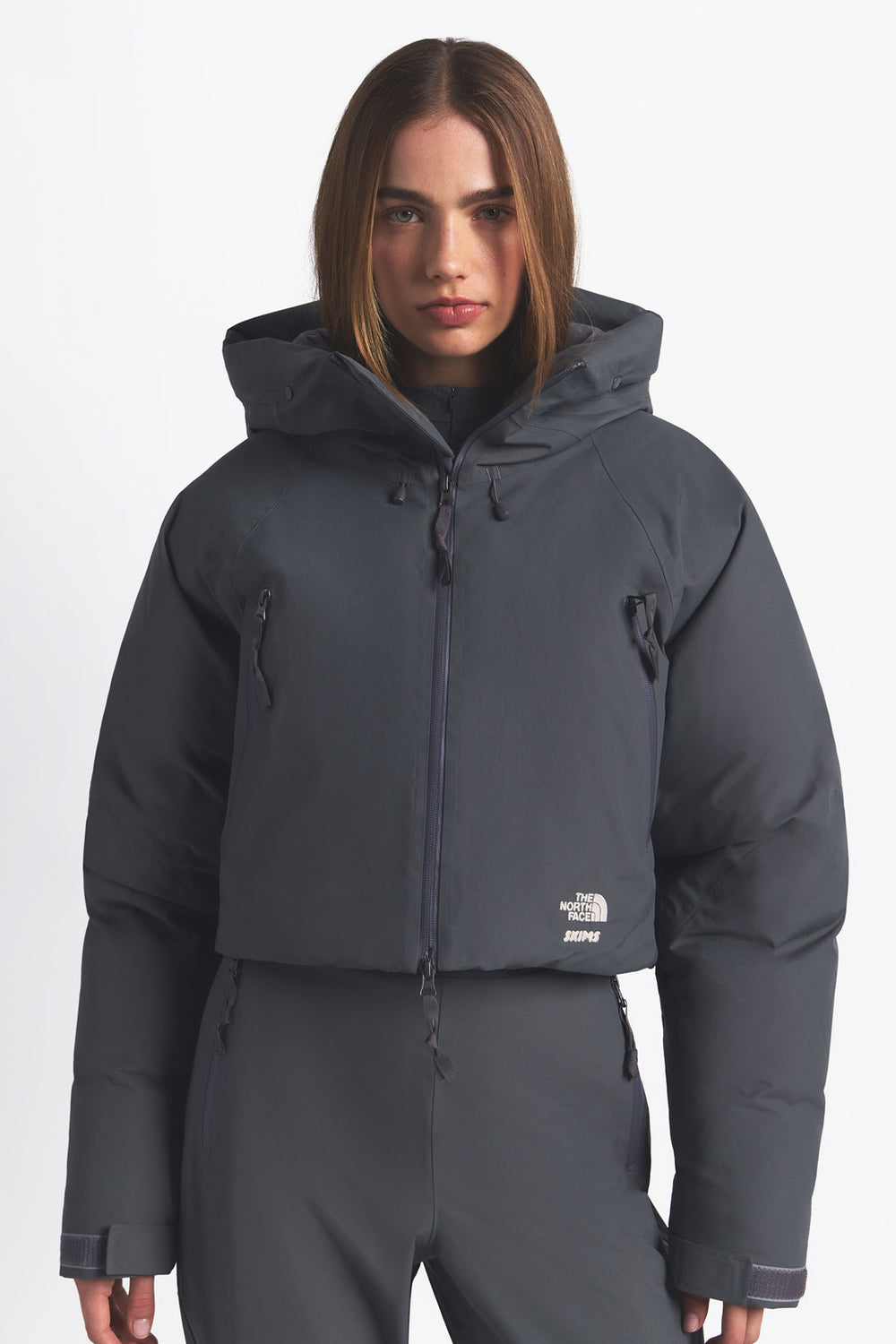 TNF X SKIMS W CROP INSULATED JACKET