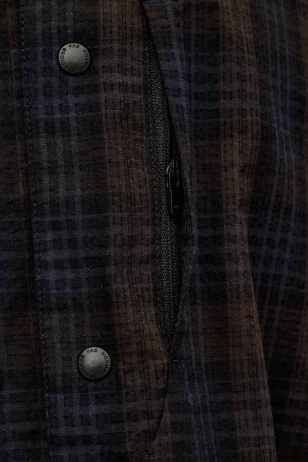 Off-Race Seersucker Shirt Unisex
