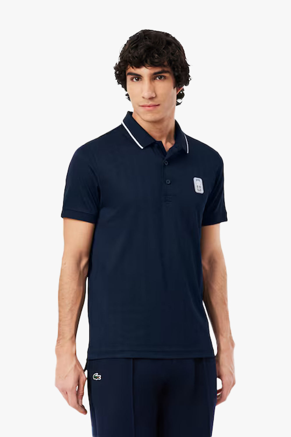 HERITAGE ULTRA-DRY BADGE ACCENT TENNIS POLO