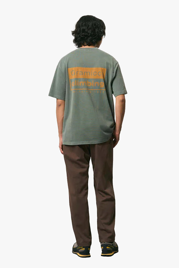 GRAMICCI CLIMBING TEE PIGMENT DYED