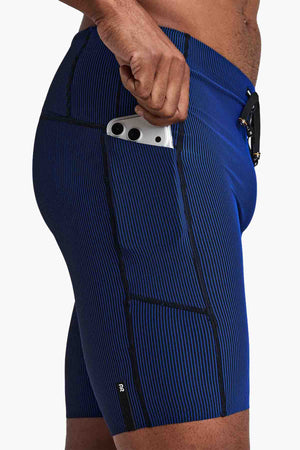 MEN'S STRIPED CADENCE™ HALF TIGHTS