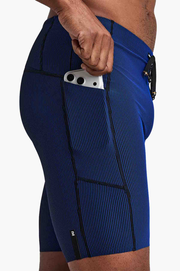 MEN'S STRIPED CADENCE™ HALF TIGHTS