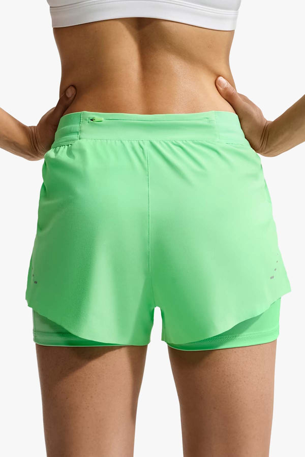 Women's Dri-FIT Mid-Rise 2-in-1 Running Shorts