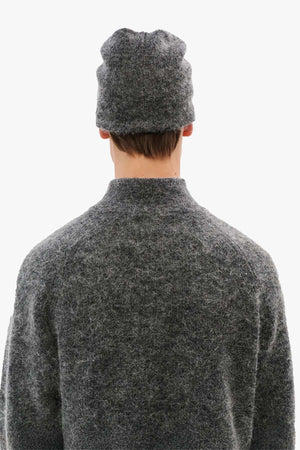 MOSCOT MOHAIR MIXED KNIT BEANIE