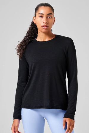 Soft Texture Long Sleeve