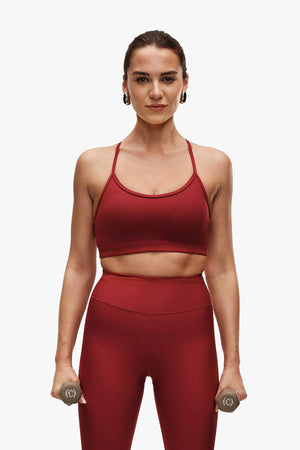 Sleek Strappy Sports Bra