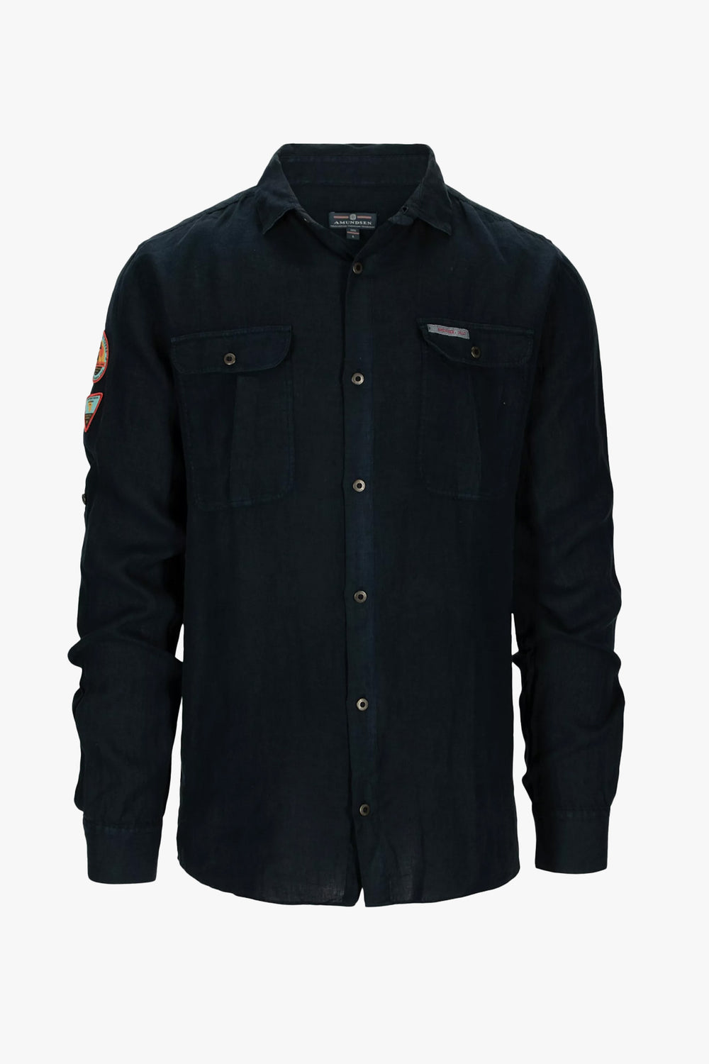 Safari G.Dyed Linen Shirt Mens