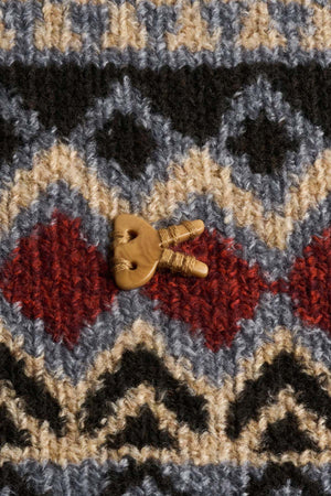 Jacquard Knit Crew Neck