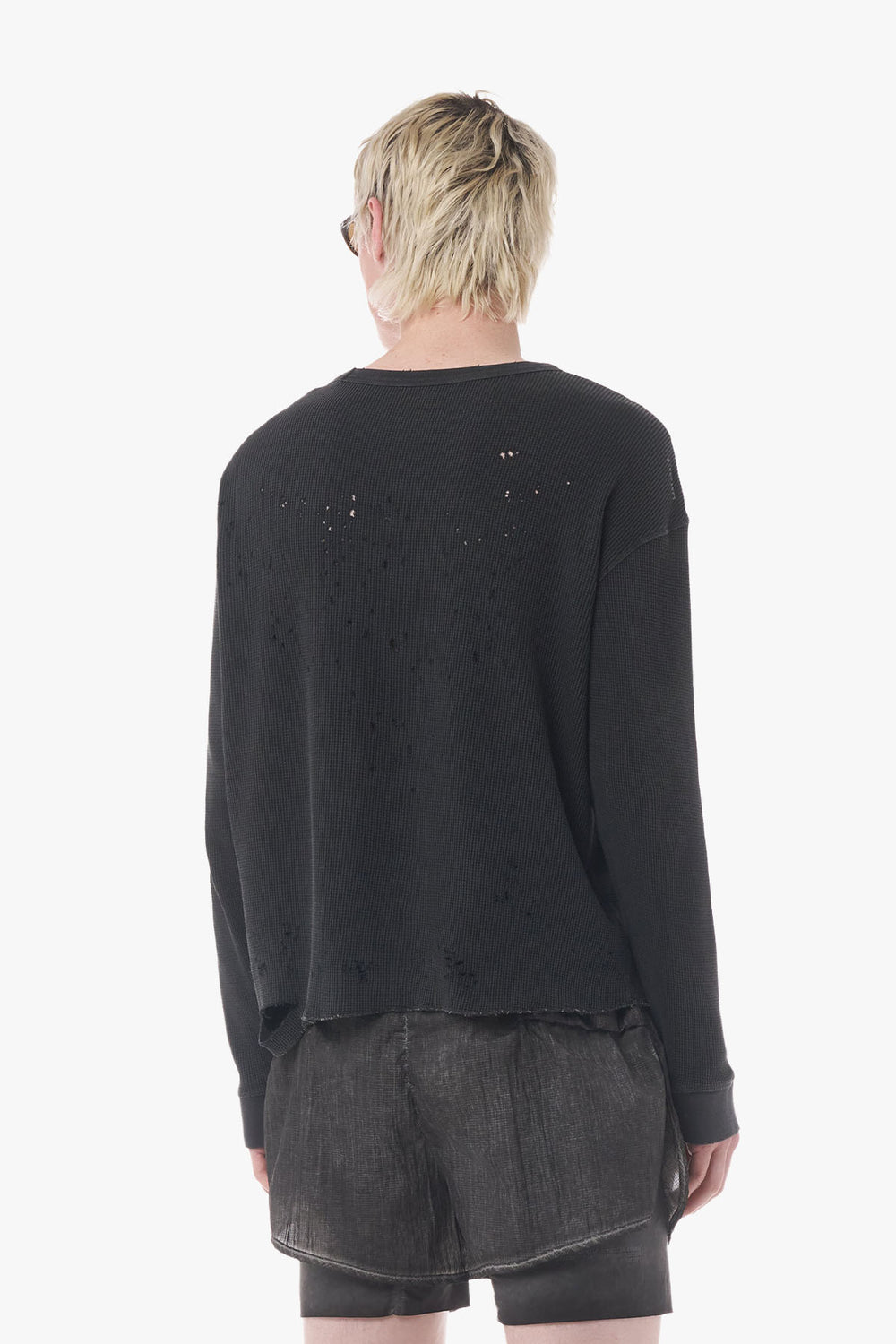MothTech Waffle Long Tee