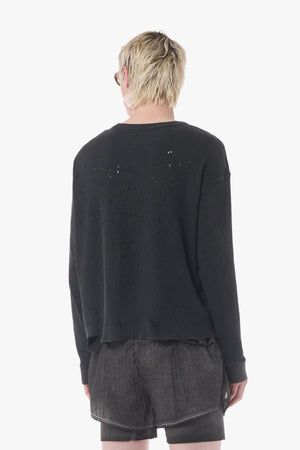 MothTech Waffle Long Tee