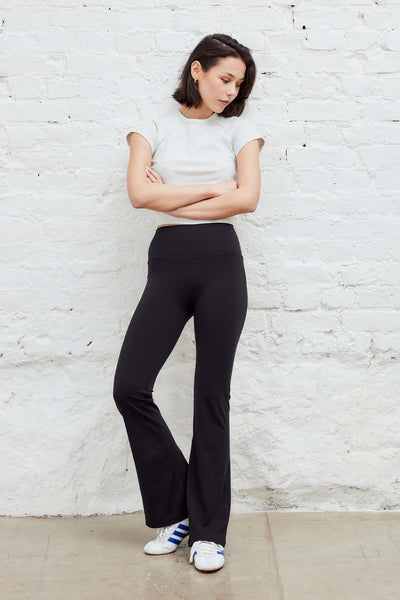 Flare Tights Black