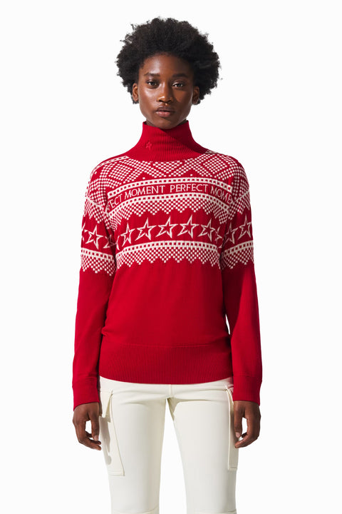 Women's Holiday Rollneck