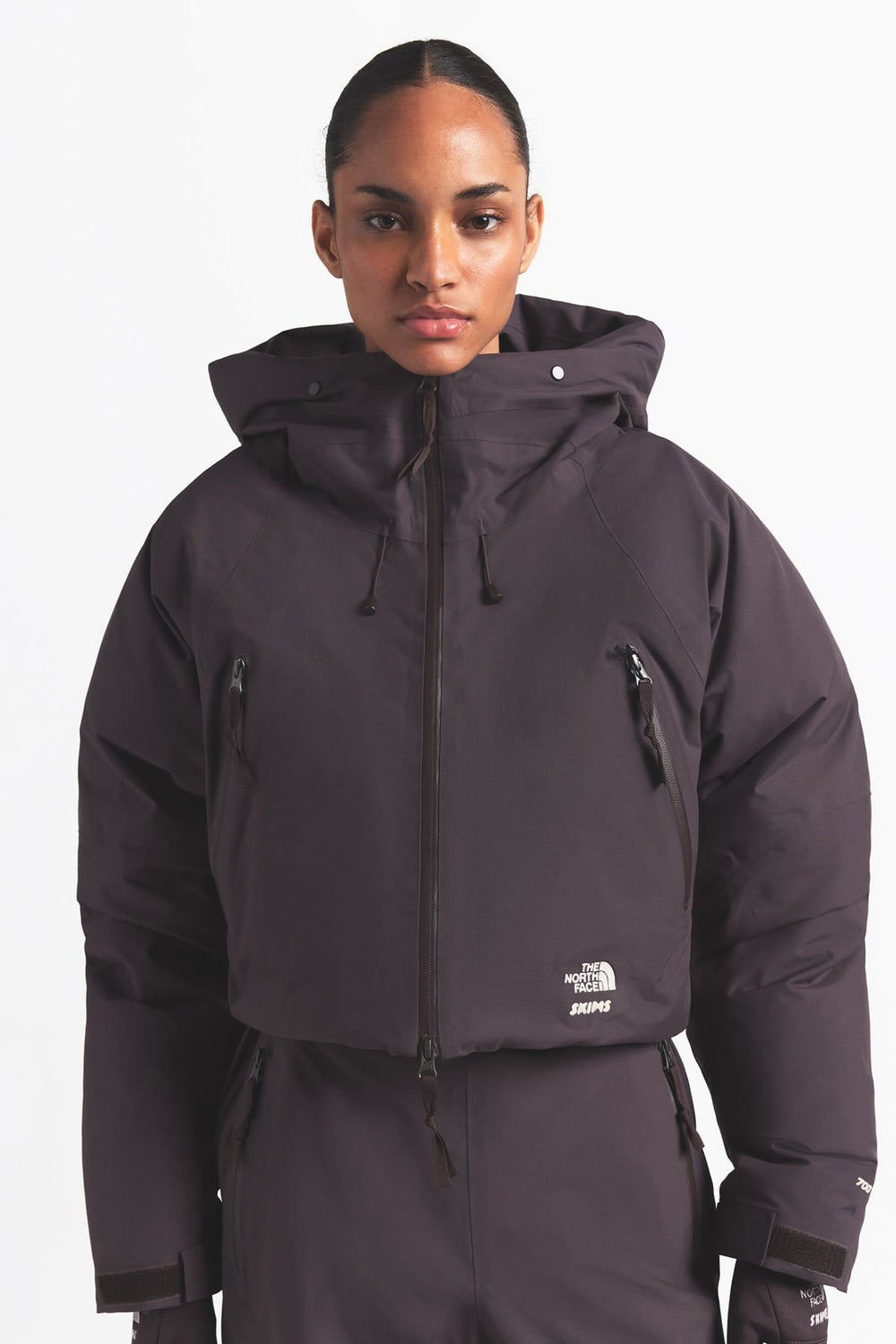 TNF X SKIMS W CROP INSULATED JACKET