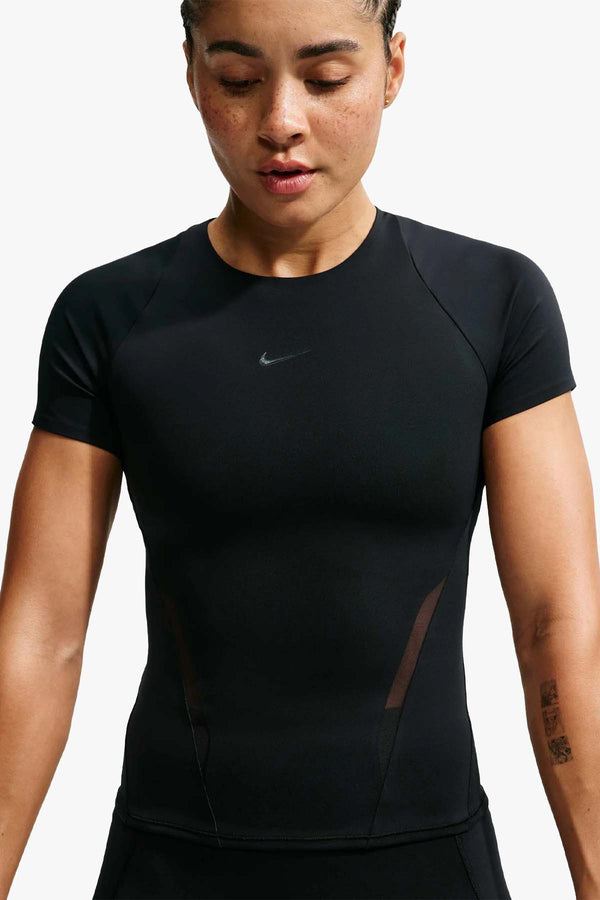 Women's Mesh Short-Sleeve Top