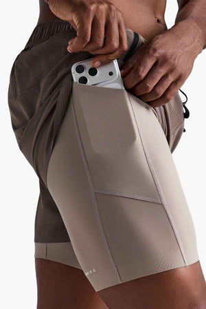 MEN'S COOLGRID™ 2-IN-1 RUN SHORTS