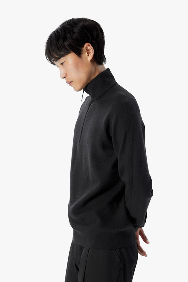 Conic Wool Half Zip