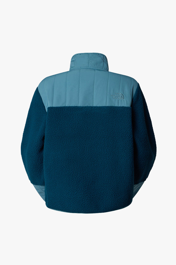 Women's Cragmont Fleece 1/4 Snap - Midnight Petrol-Algae Blue