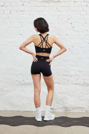 Strap Bra Black