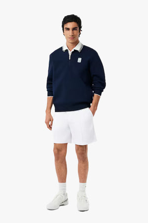 HERITAGE ULTRA-DRY BADGE ACCENT TENNIS  SHORTS