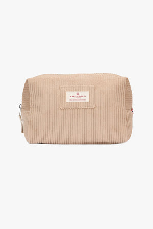 CORDUROY WASH BAG