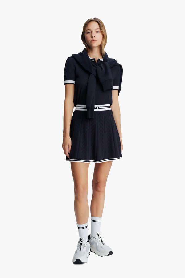 Pamela Pointelle Knitted skirt