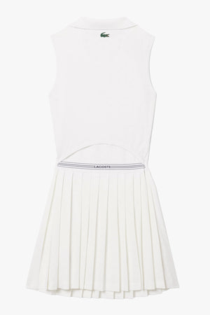 ULTRA-DRY TENNIS HERITAGE BADGE ACCENT DRESS WITH LINER