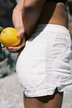 Women's Safari Linen Shorts