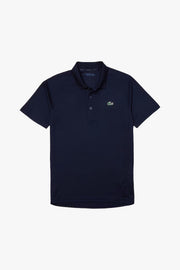 Short Sleeved Ribbed Collar Shirt