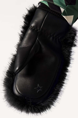 Faux Fur Mitten