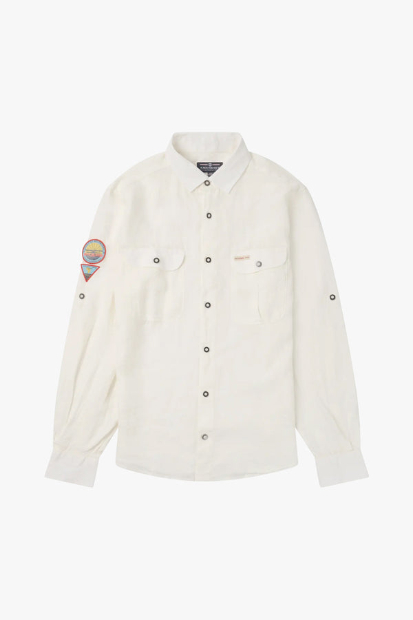 SAFARI LINEN SHIRT MENS