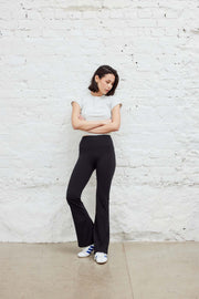 Ribbed Cropped Tee