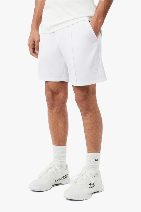 HERITAGE ULTRA-DRY BADGE ACCENT TENNIS  SHORTS