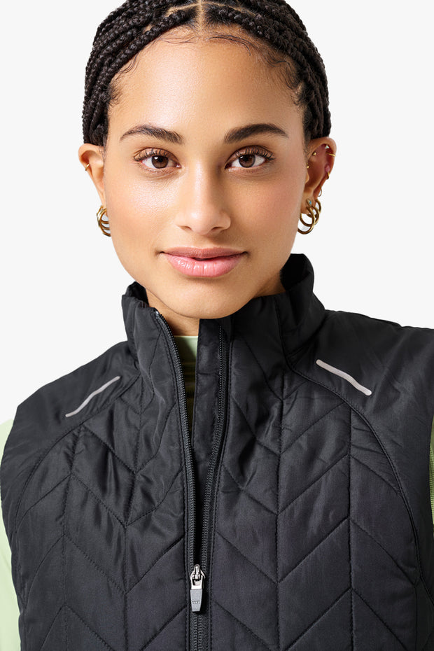 Quilted Running Vest