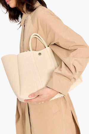 Meridian Midi Tote Crema
