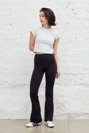 Flare Tights Black