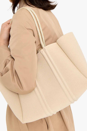 Meridian Midi Tote Crema
