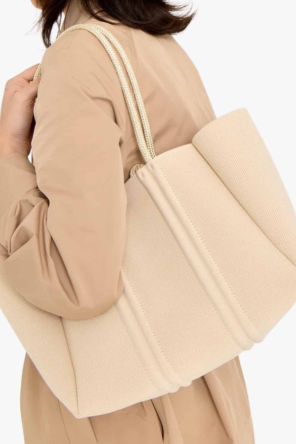 Meridian Midi Tote Crema